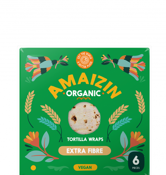 Tortilla Wraps Extra Fibre (Org) 36227B