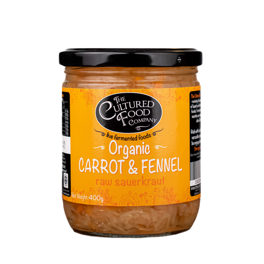 RAW Sauerkraut Carrot & Fennel (Org) 40166A