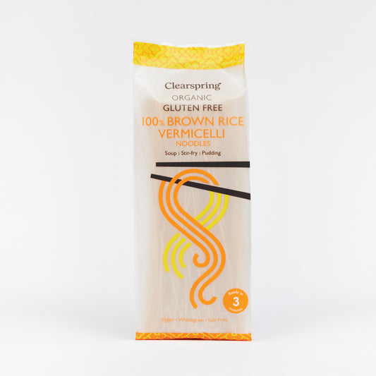 Brown Rice Vermicelli Noodles GF (Org) 50019A