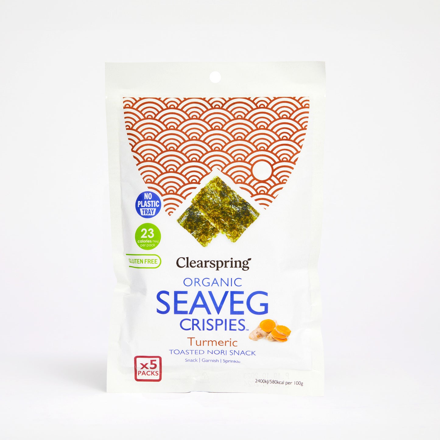 Seaveg Crispies Multipack Turmeric 42109A