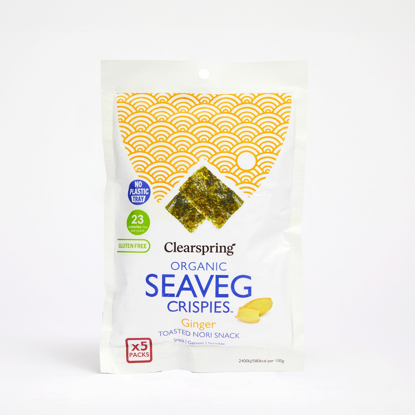 Seaveg Crispies Multipack Ginger 42108A