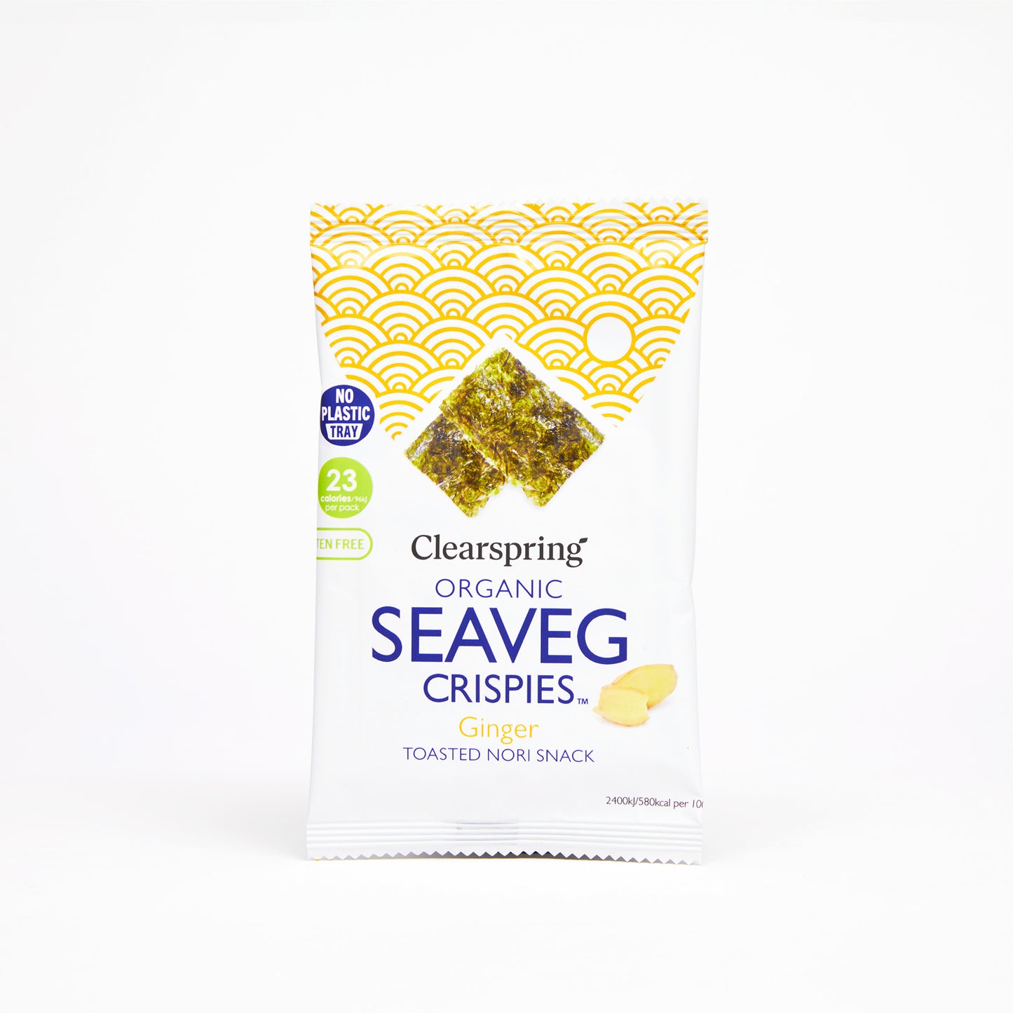 Seaveg Crispies Ginger (Org) 42106A