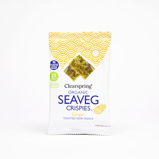 Seaveg Crispies Ginger GF (Org) 42106A
