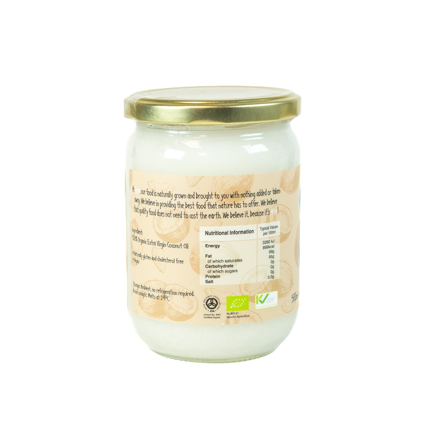 Virgin Coconut Oil (Org) 38032A