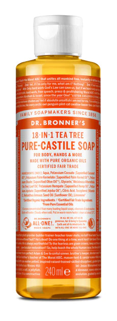 Tea Tree Castile Liquid Soap (Org) 40279A