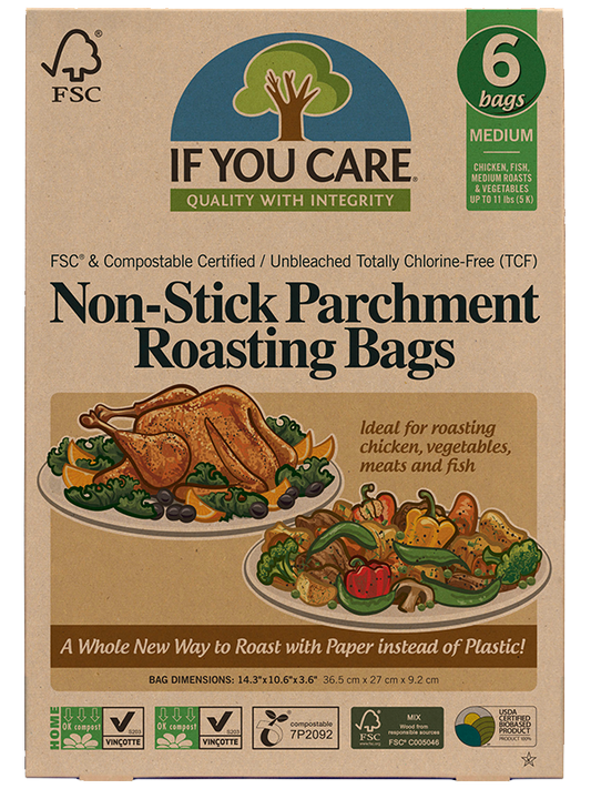 Unbleached Paper Roasting Bags 40591B