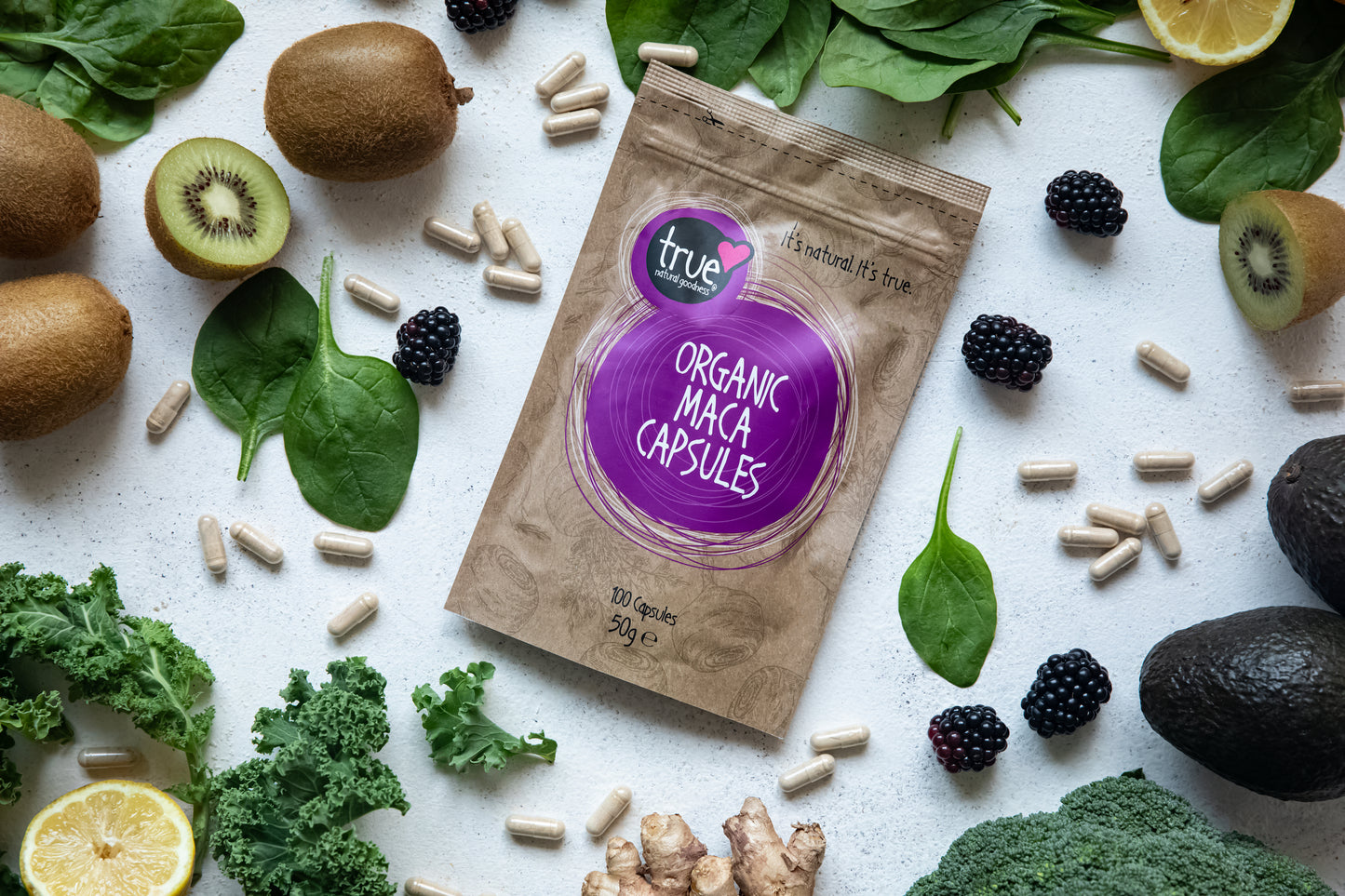 Maca Capsules (Org) 49980A