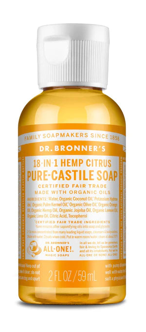 Citrus Castile Liquid Soap (Org) 40058A