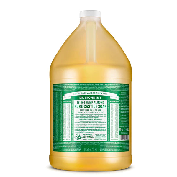 Almond Castile Liquid Soap (Org) 40056A