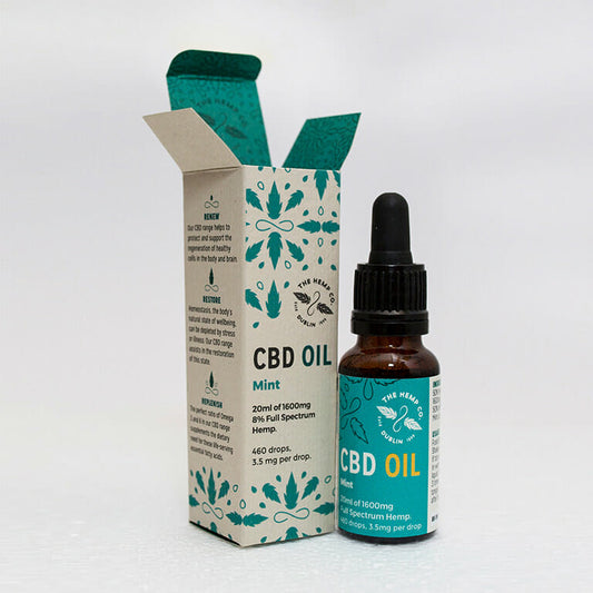 Whole Hemp Mint CBD Oil 8% 43043B