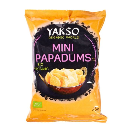 Pappadums Mini (Org) 43947A