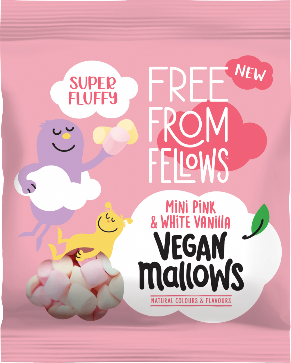 Mini Pink & White Vanilla Mallows VE 47446B