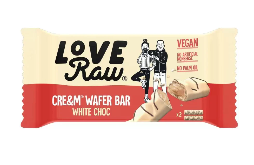 White Chocolate Filled Wafer Bar VEG 46782B