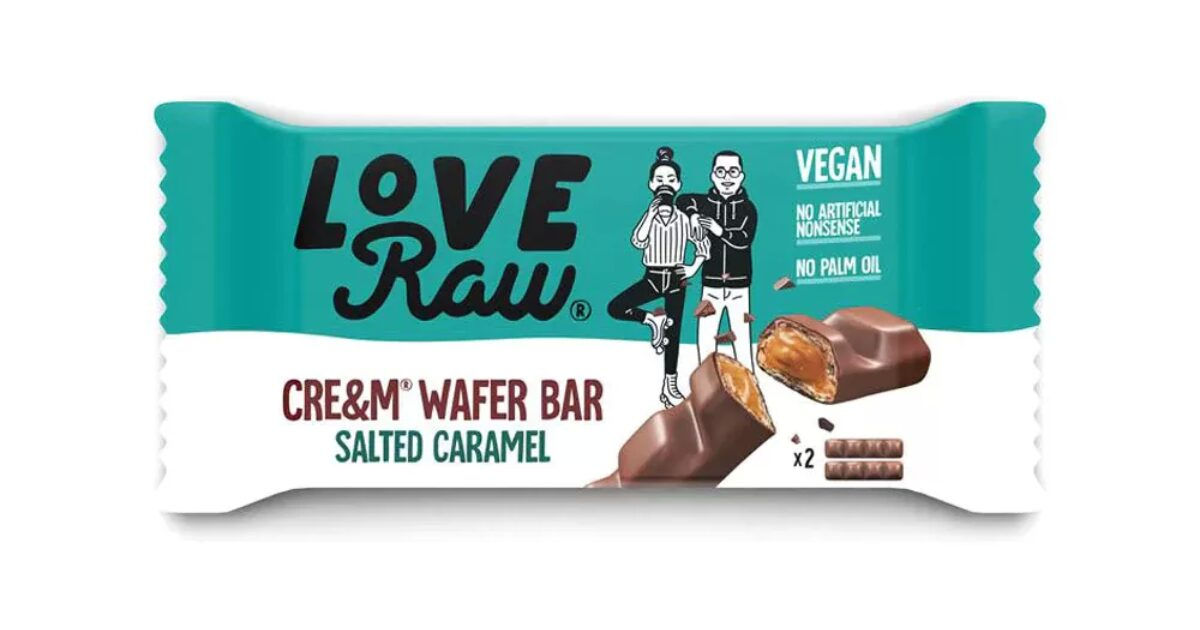 Salted Caramel Filled Wafer Bar VEGA 46783B