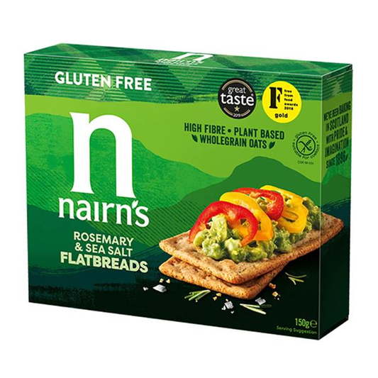 Flatbreads Rosemary & Sea Salt GF 41107B