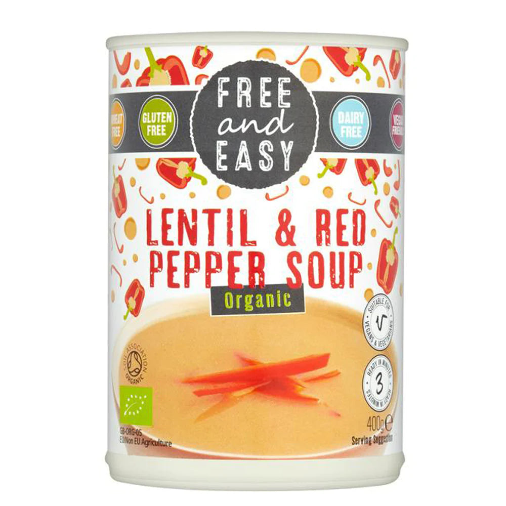 Lentil and Red Pepper Soup (Org) 39126A