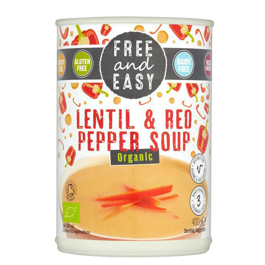 Lentil and Red Pepper Soup (Org) 39126A
