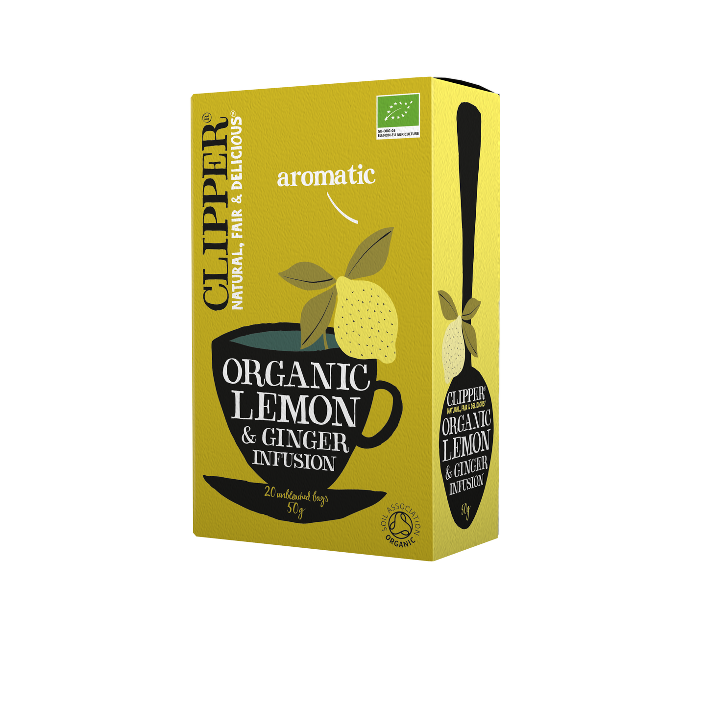 Lemon & Ginger Teabags (Org) 10782A