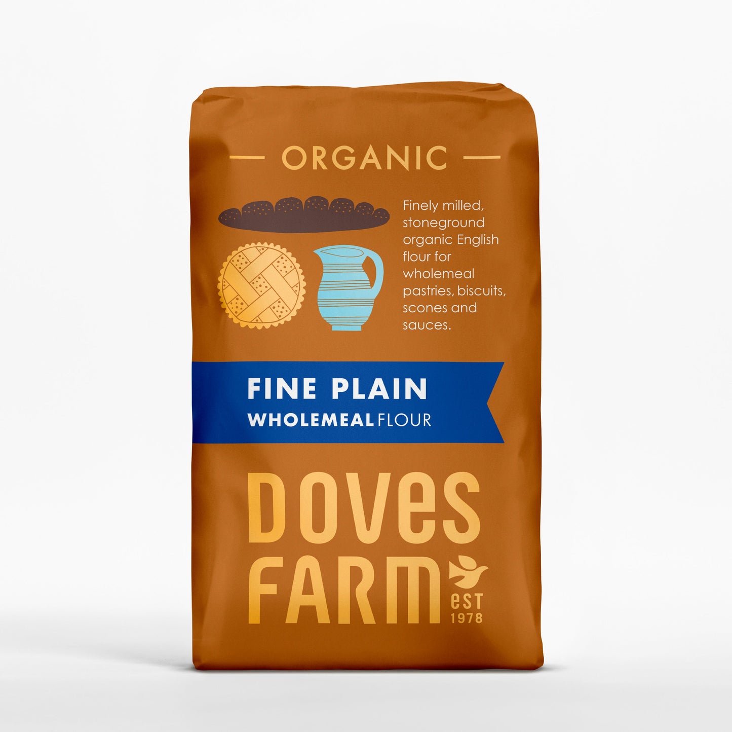 Plain Wholemeal Flour (Org) 11085A