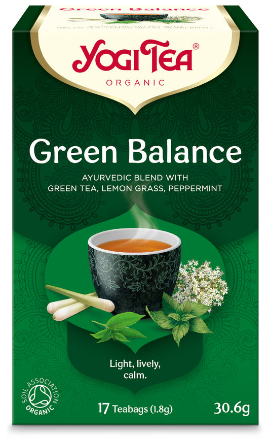 Yogi Green Balance Teabags (Org) 12158A