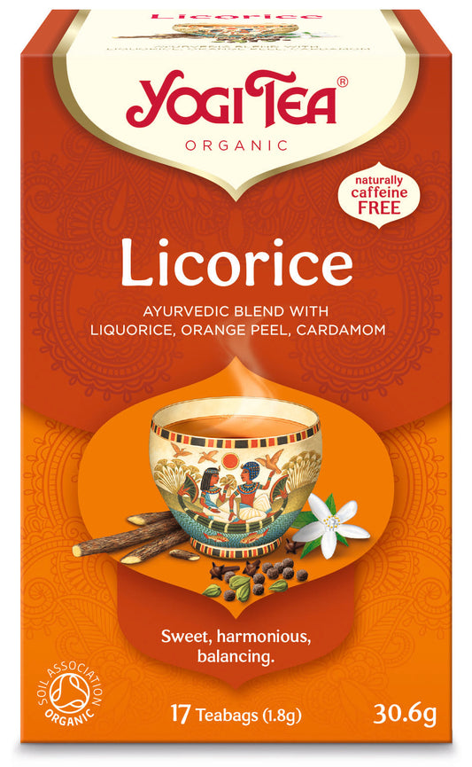 Yogi Licorice Teabags (Org) 12162A