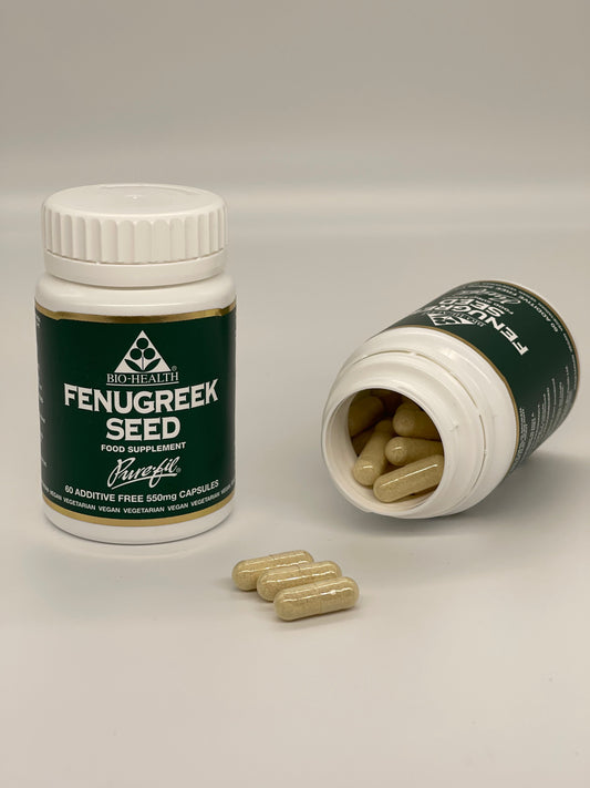 Fenugreek Seed 550mg Capsules 16356B