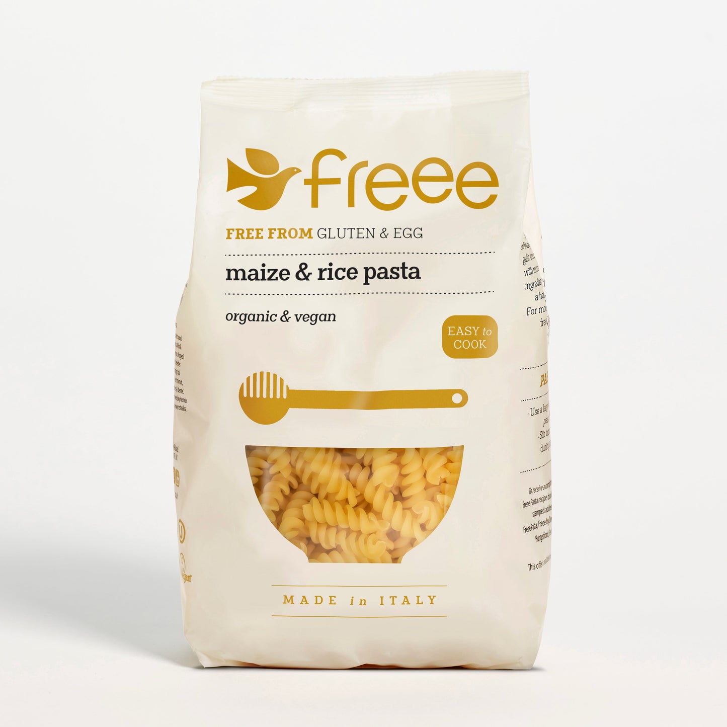 Maize & Rice Fusilli GF (Org) 17609A