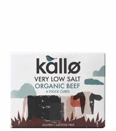 Beef Stock Cubes Low Salt (Org) 17620A