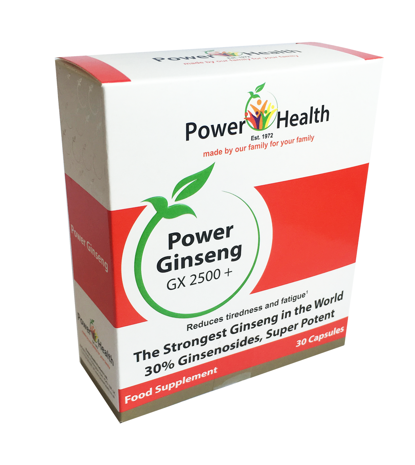 Korean Ginseng GX2500+ Capsules 31434B