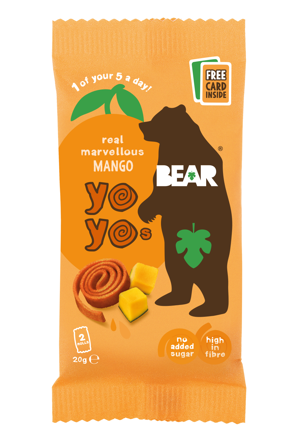 Kids Mango 100% Fruit Rolls 34606B