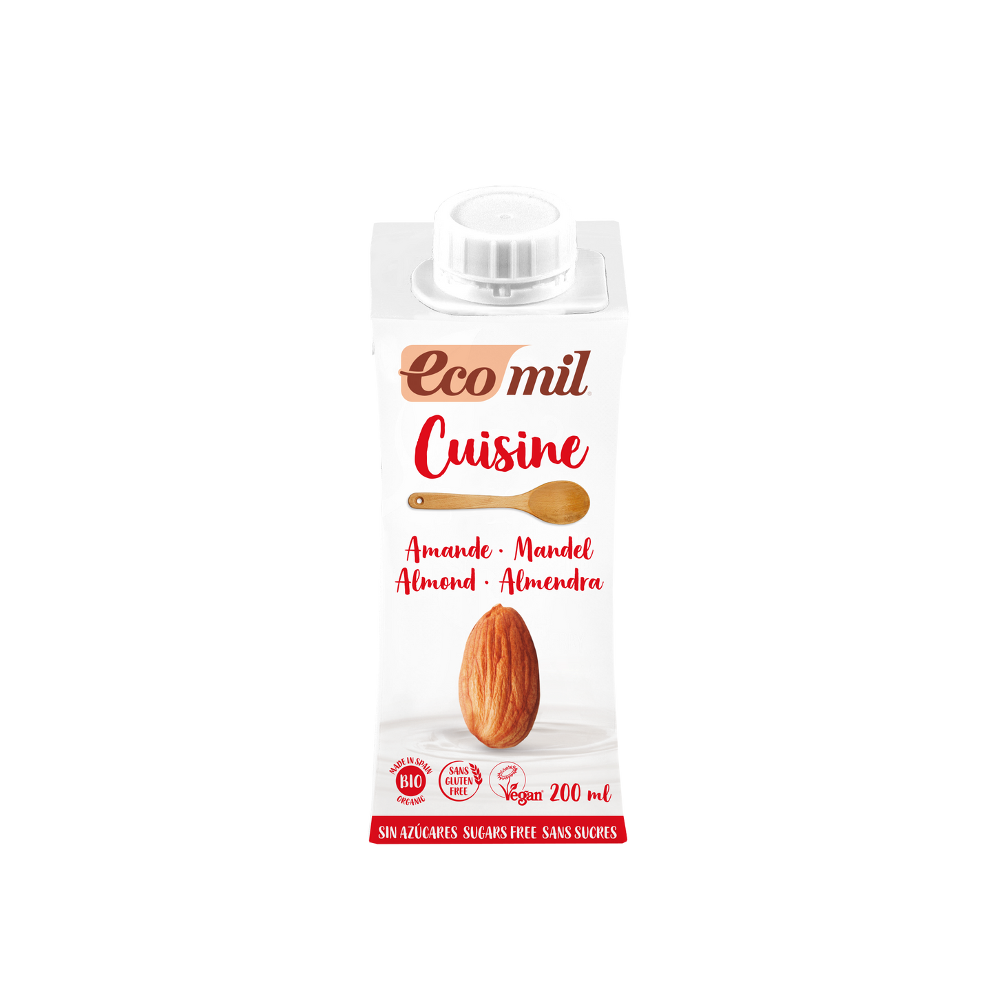 Almond Cooking Cream Sugar-Free (Org 39488A