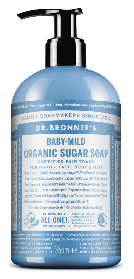 4 in 1 Baby Unscented Pump Soap-12oz 40302A