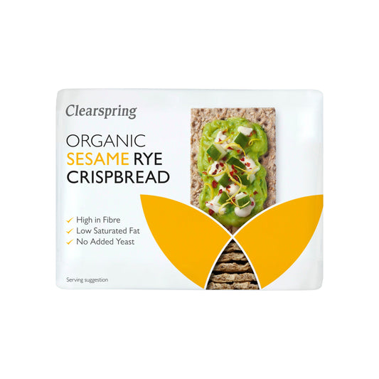 Rye Crispbread Sesame (Org) 40638A