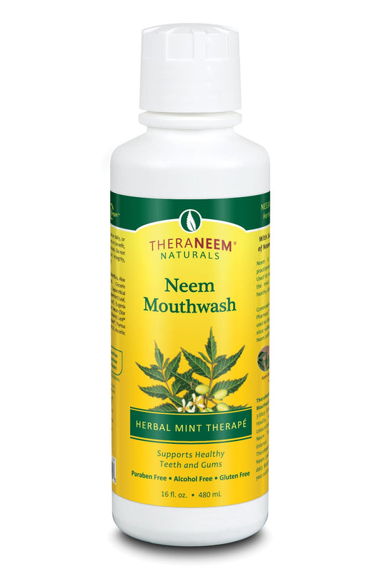 Neem Mouthwash Mint - 16oz 41534B