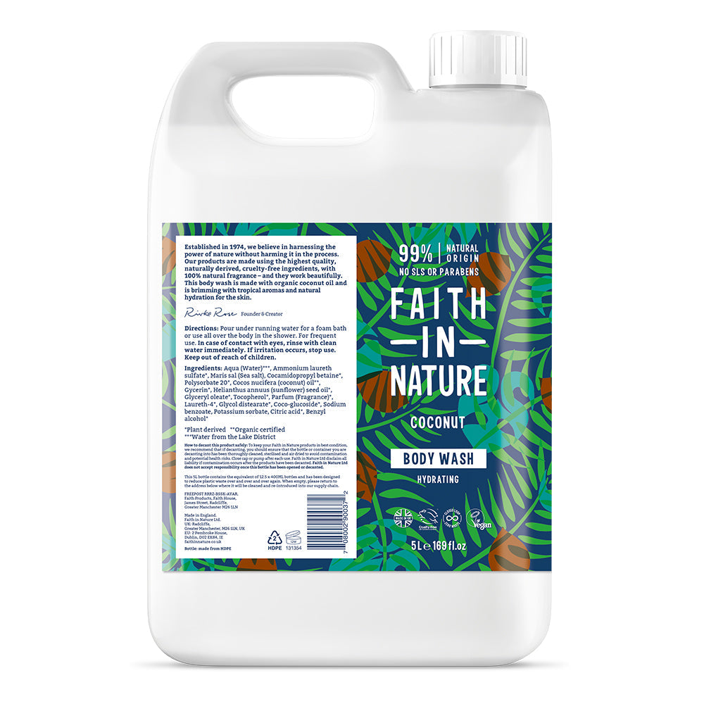 Coconut Body Wash Bulk 43034B