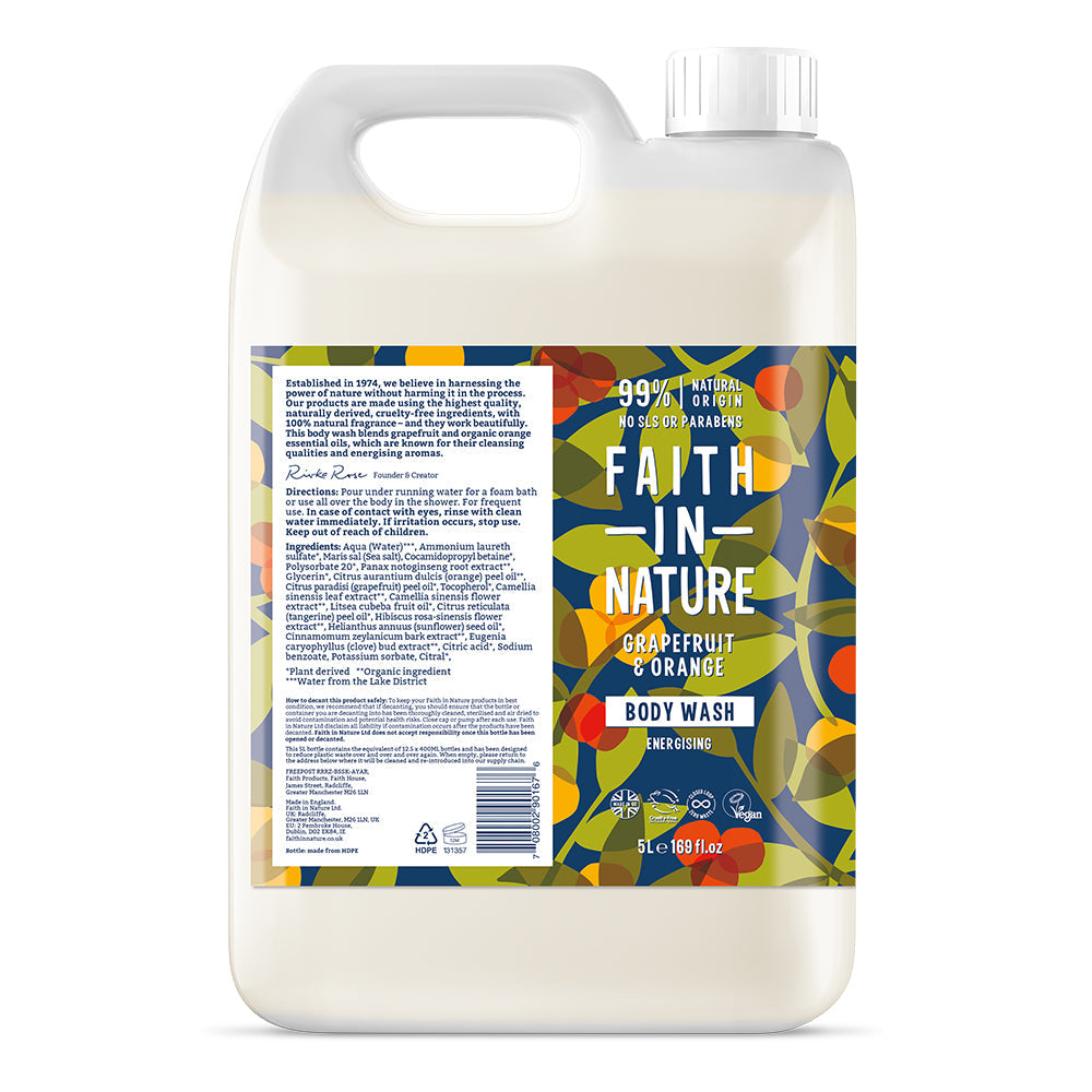 Grapefruit & Orange Body Wash Bulk 43035B