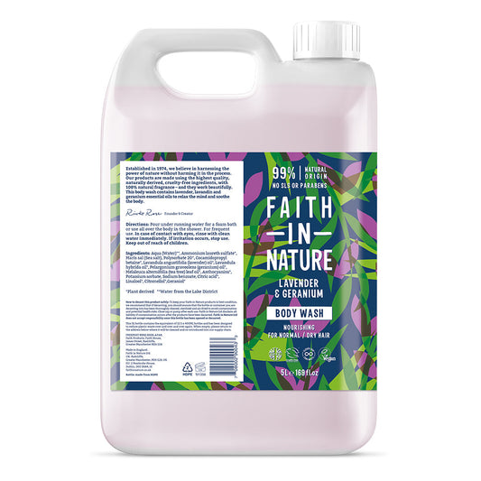 Lavender & Geranium Body Wash Bulk 43036B