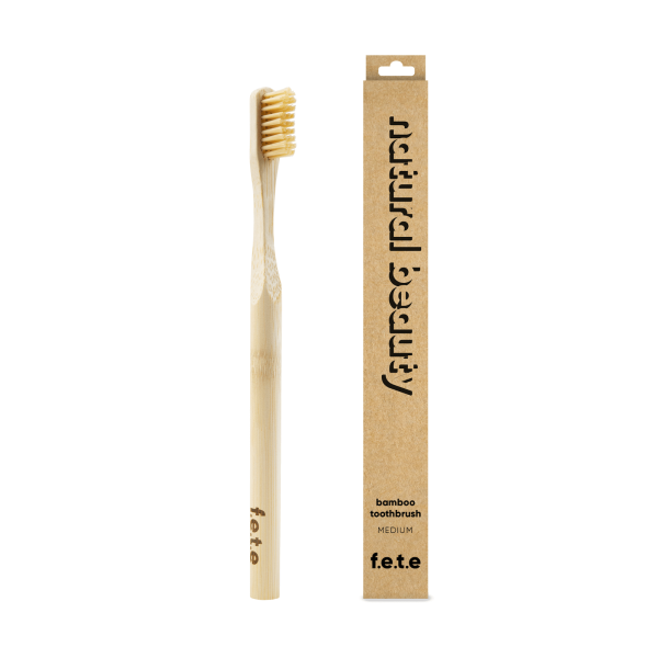 Natural (Bamboo Bristles) Adult Med. 43774B
