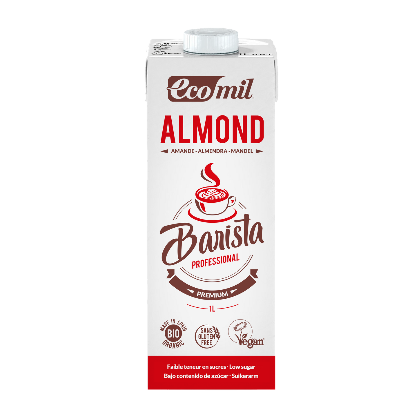 Almond Milk Barista Low Sugar (Org) 44140A