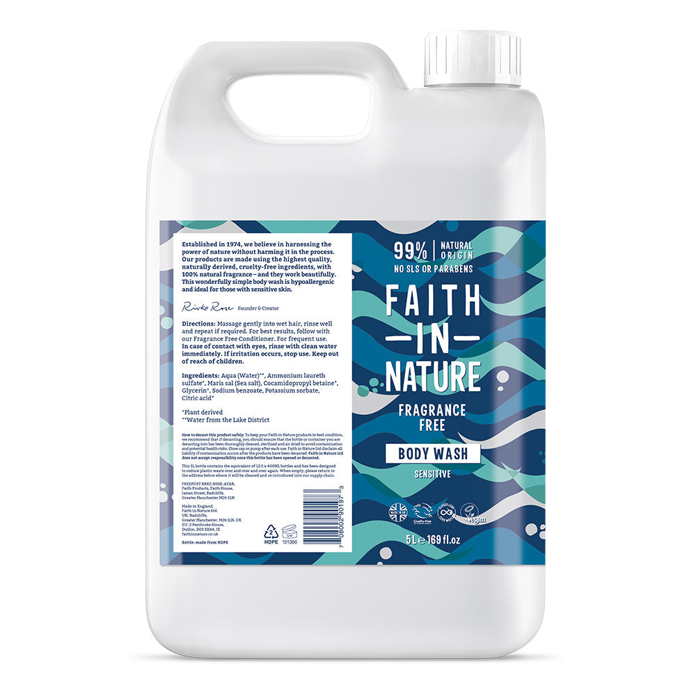 Fragrance Free Body Wash 44548B