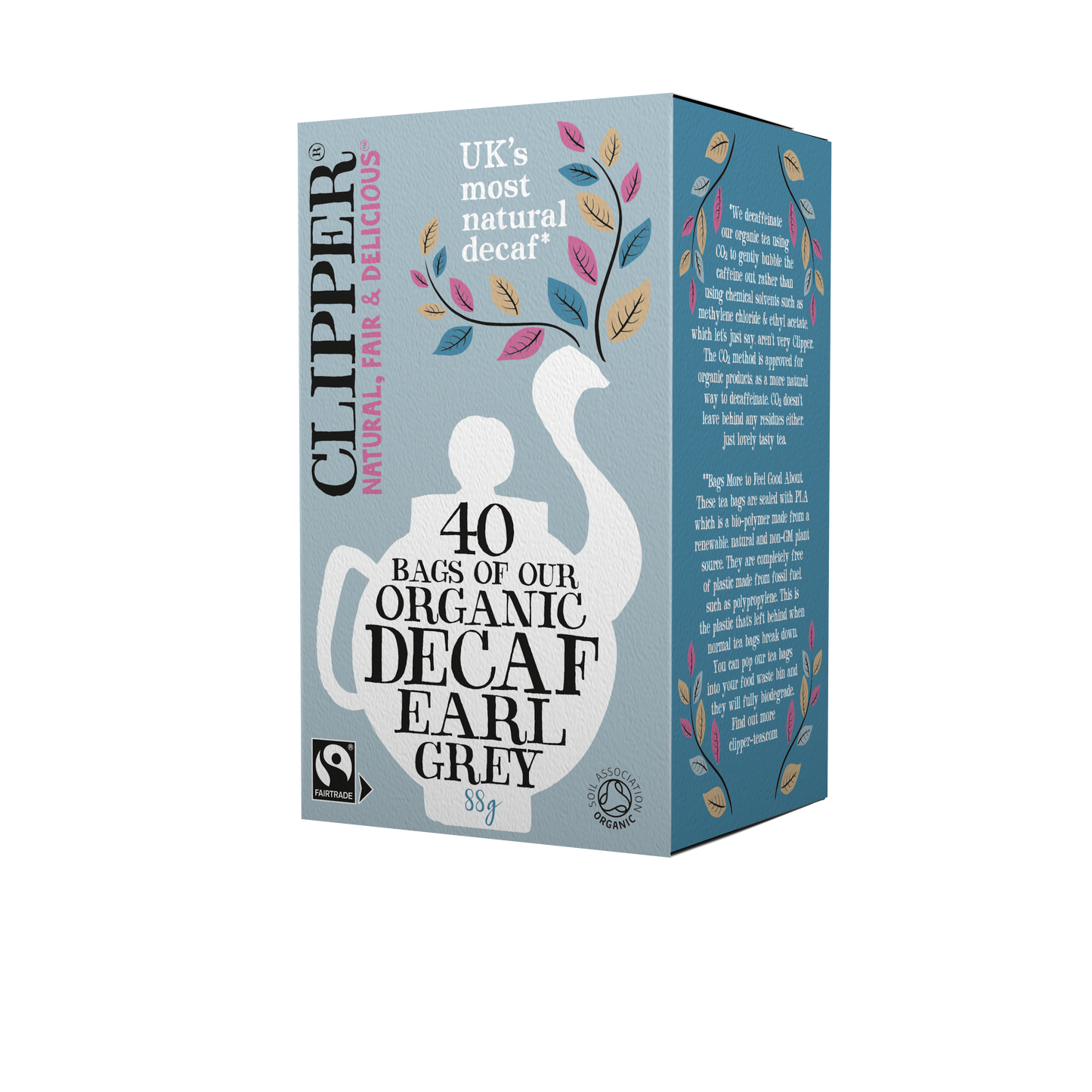 Earl Grey Decaf (Org) 40 Bags 45091A