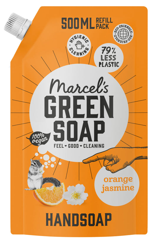 Handsoap Orange & Jasmin REFILL 45778B