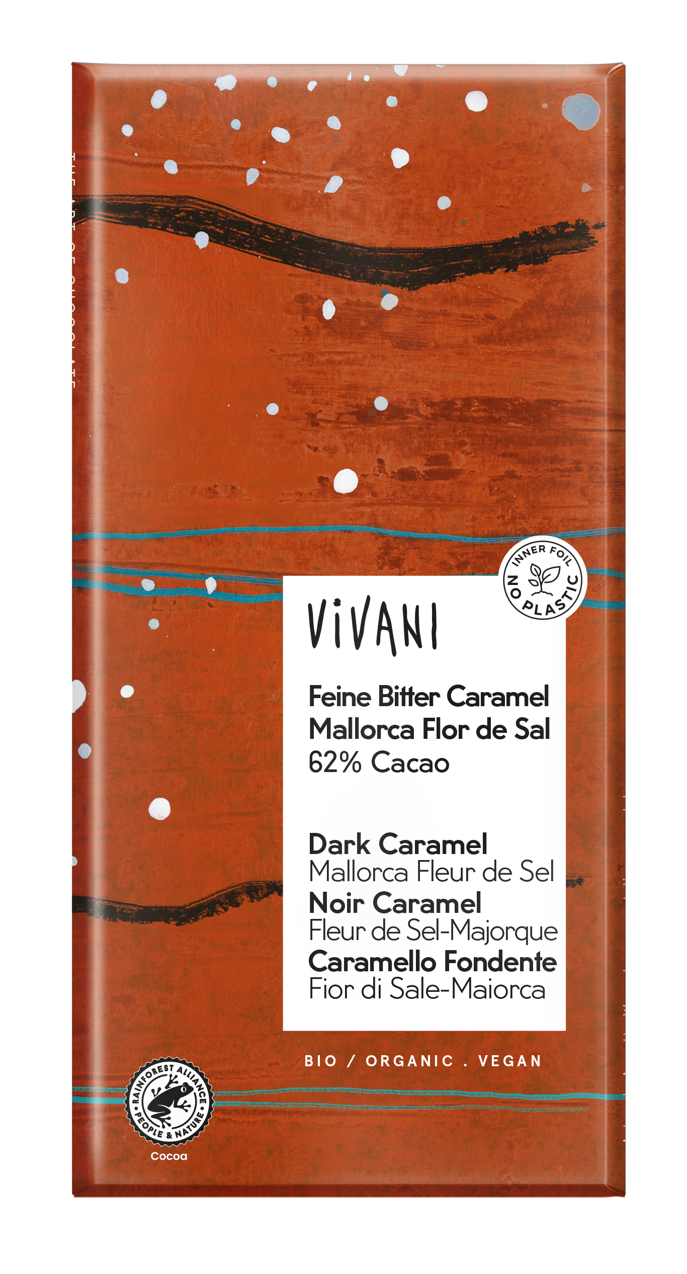 Dark Salted Caramel 62% (Org) 46703A