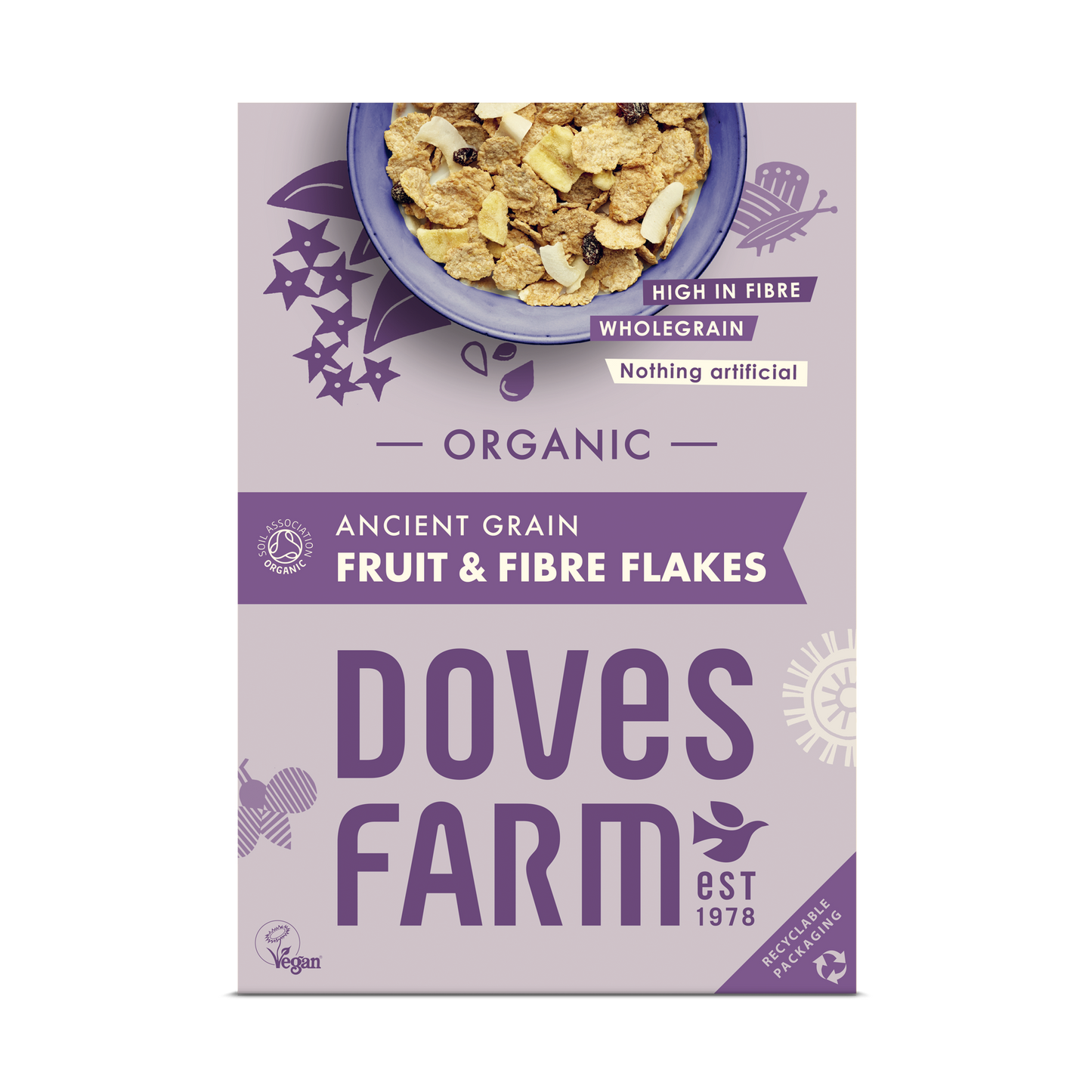 Fruit & Fibre Flakes GF (Org) 46769A