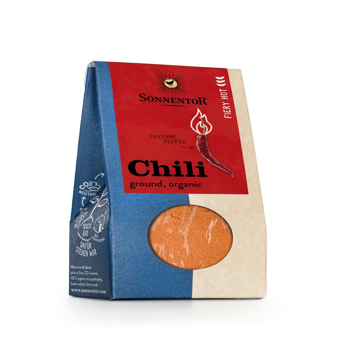 Chili Fiery Hot Ground (Org) 47463A