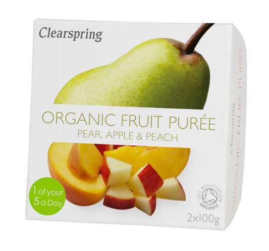 Fruit Puree - Pear/Apple/Peach (Org) 48166A
