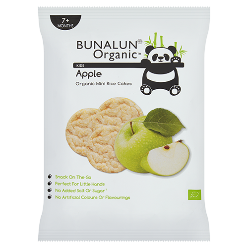 Kids Apple Mini Rice Cakes (Org) 48845A