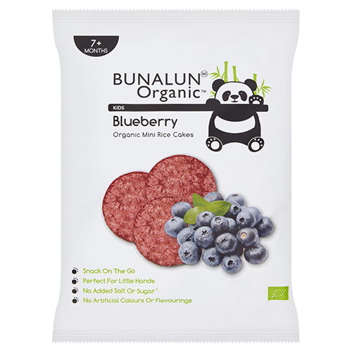 Kids Blueberry Mini Rice Cakes (Org) 48846A