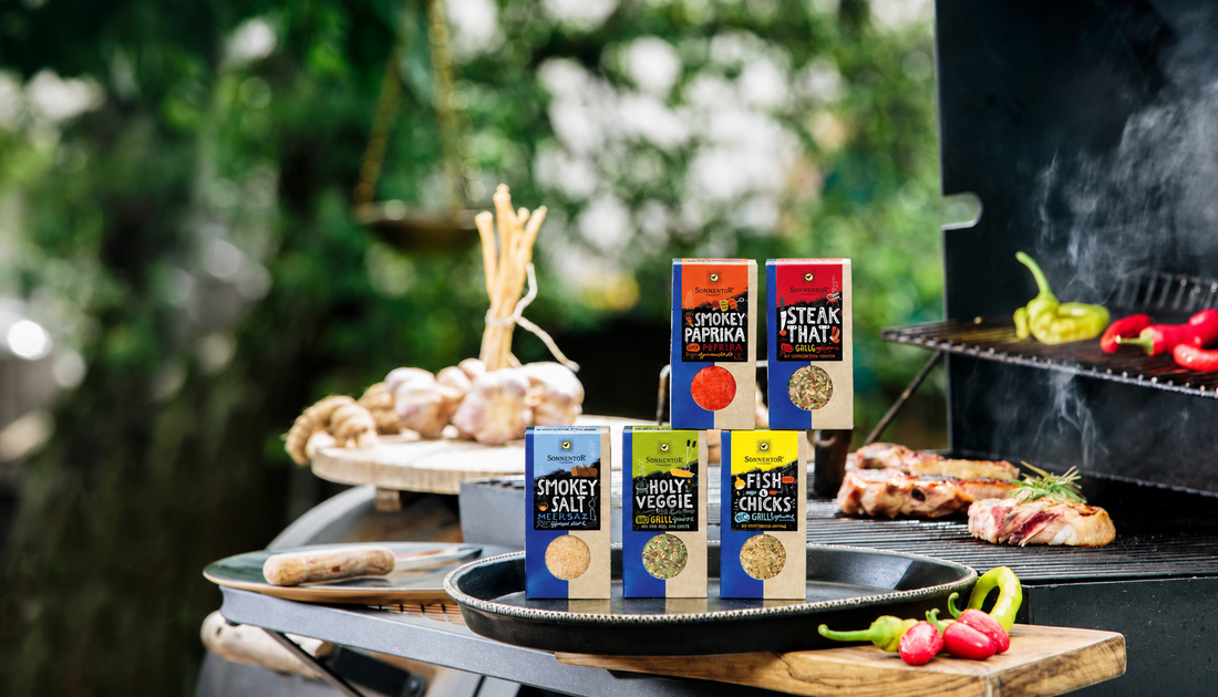 Turn Up the Flavour This BBQ Season with SONNENTOR's Organic BBQ Spice Collection