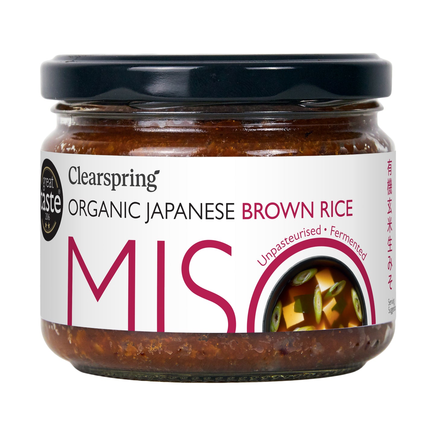 Brown Rice Miso - jar/unpasteurised 10689A
